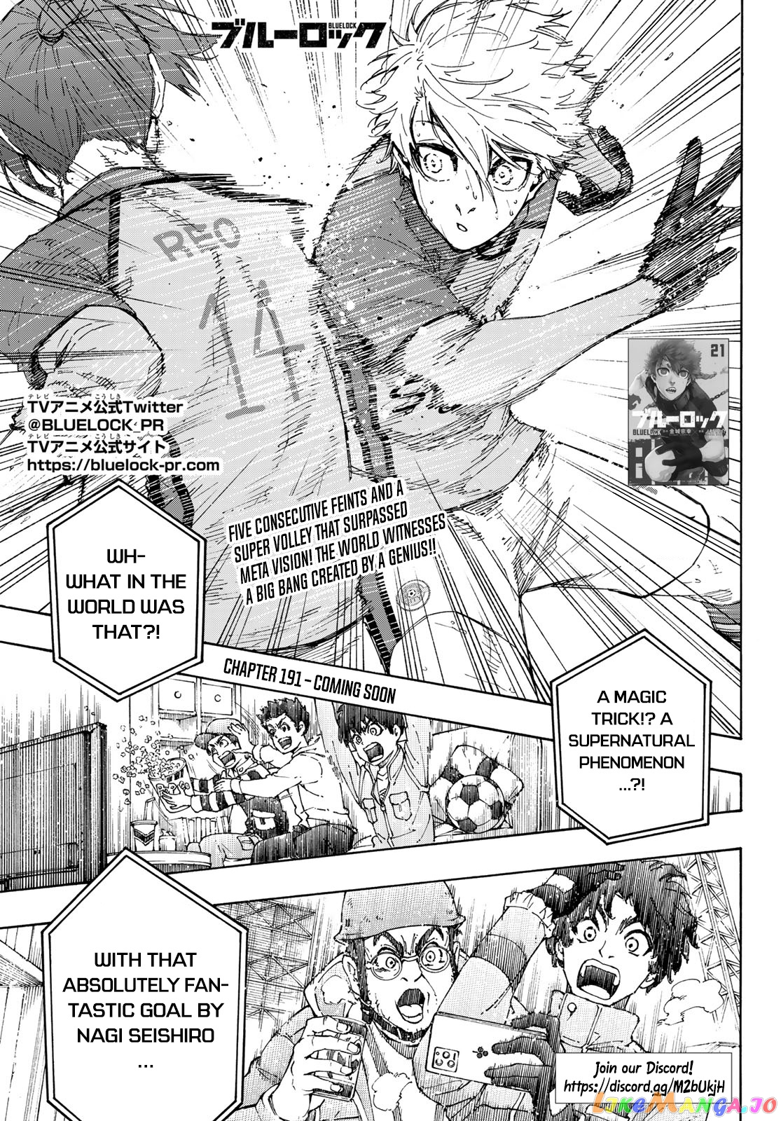 Blue Lock Chapter 191 image 02